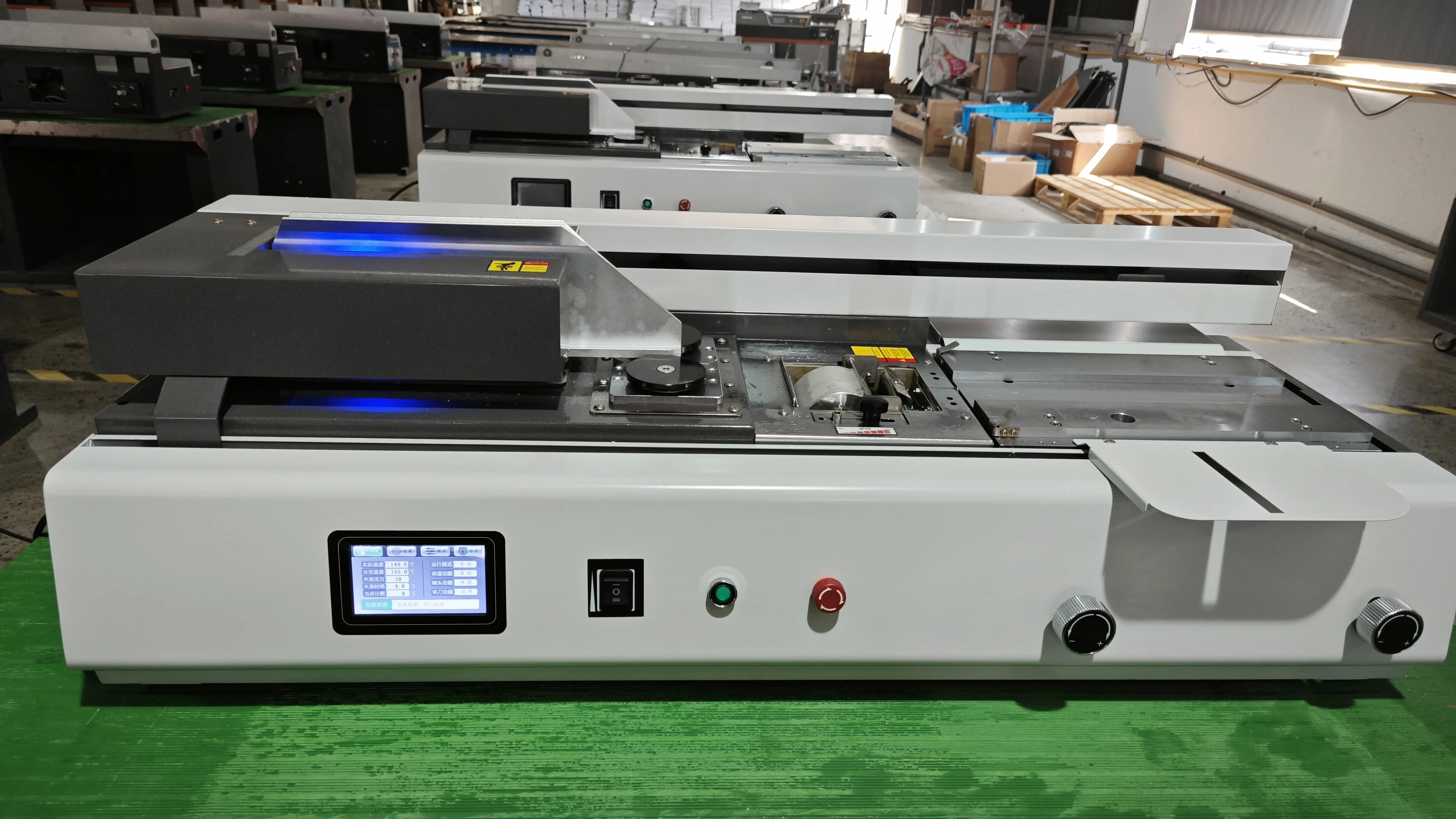 Super September Hot Melt Glue Binding Machine A4 Book Glue Binder Automatic  Glue Binding Machine B40F