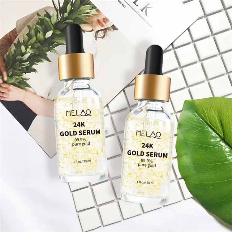 Wholesale Hyaluronic Acid Whitening 24k Active Collagen Gold Skin Face Serum