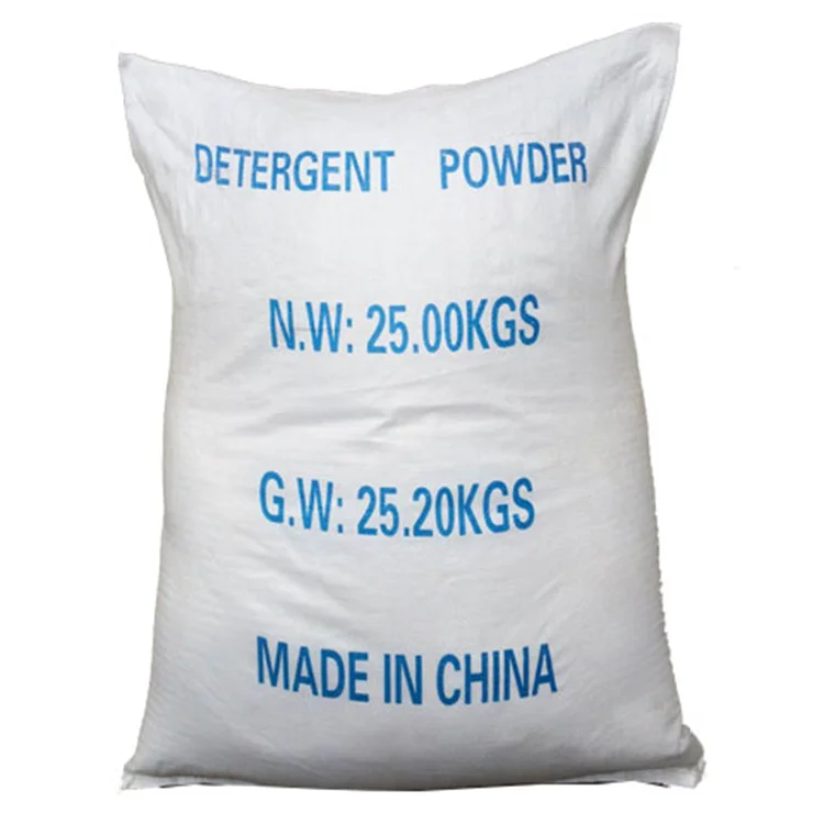 Bulk High Sudsing Clothes Detergent Washing Powder 20kg 50kg Laundry Detergent Powder Hotel