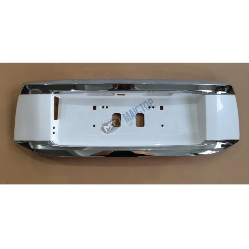 MAICTOP car auto part rear license plate with chrome trim for gx460 License Board 2014-2020