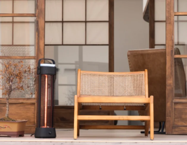 Outdoor Portable Electric Patio Heater High waterproof with 24 hours timer and remote control