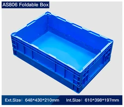 vented stackable collapsible plastic foldable vegetable storage crates