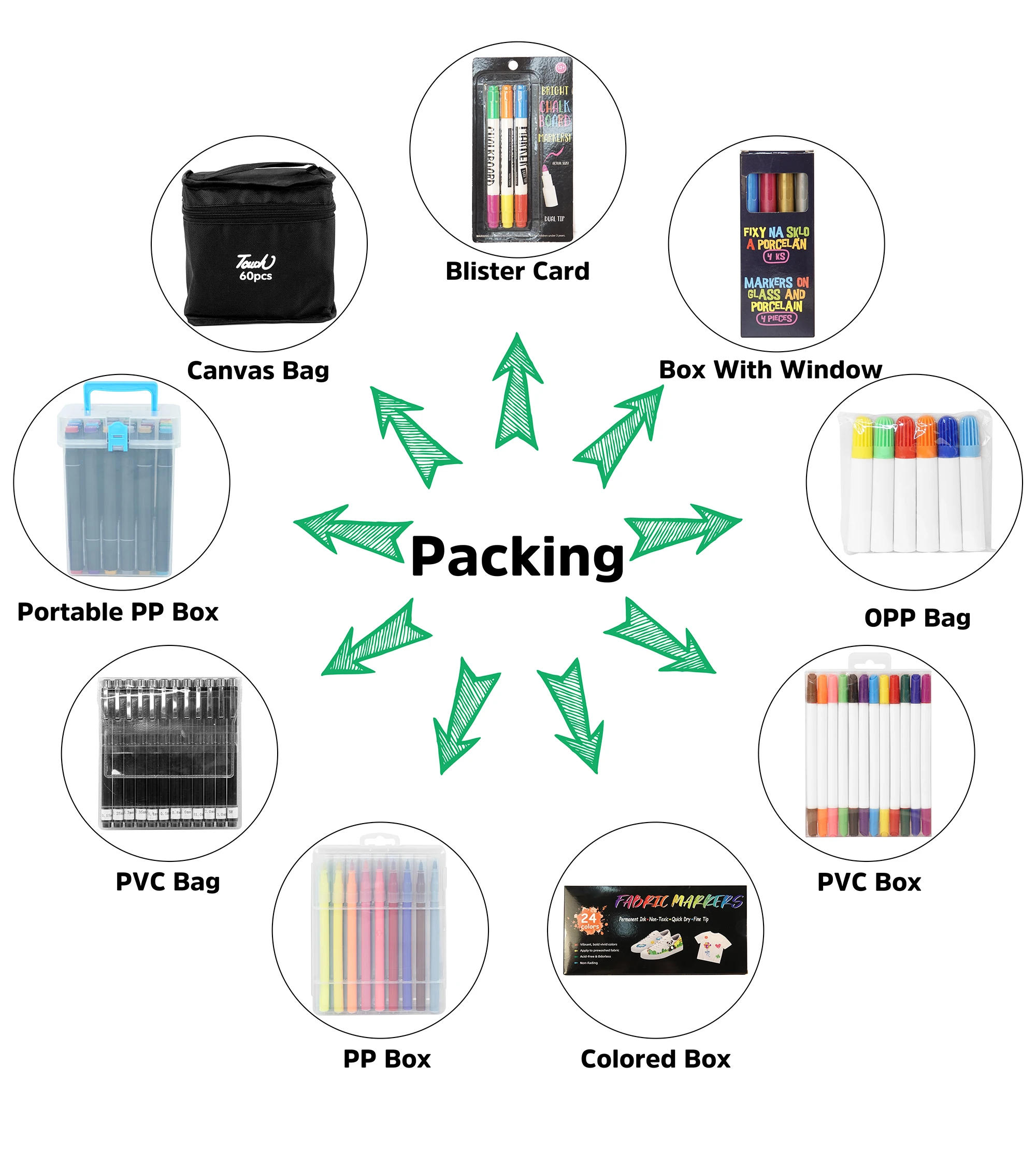 100 Color Super Markers Watercolor Real Brush Pen Set with 4 Bonus Water Brush Pens