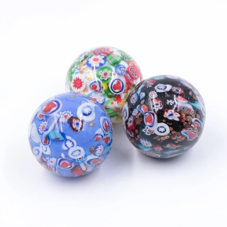 Круглые шарики из муранского стекла, 30 мм