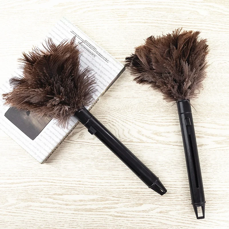 Plastic Handle and Eco-Friendly Reusable Handheld Ostrich Feather Duster