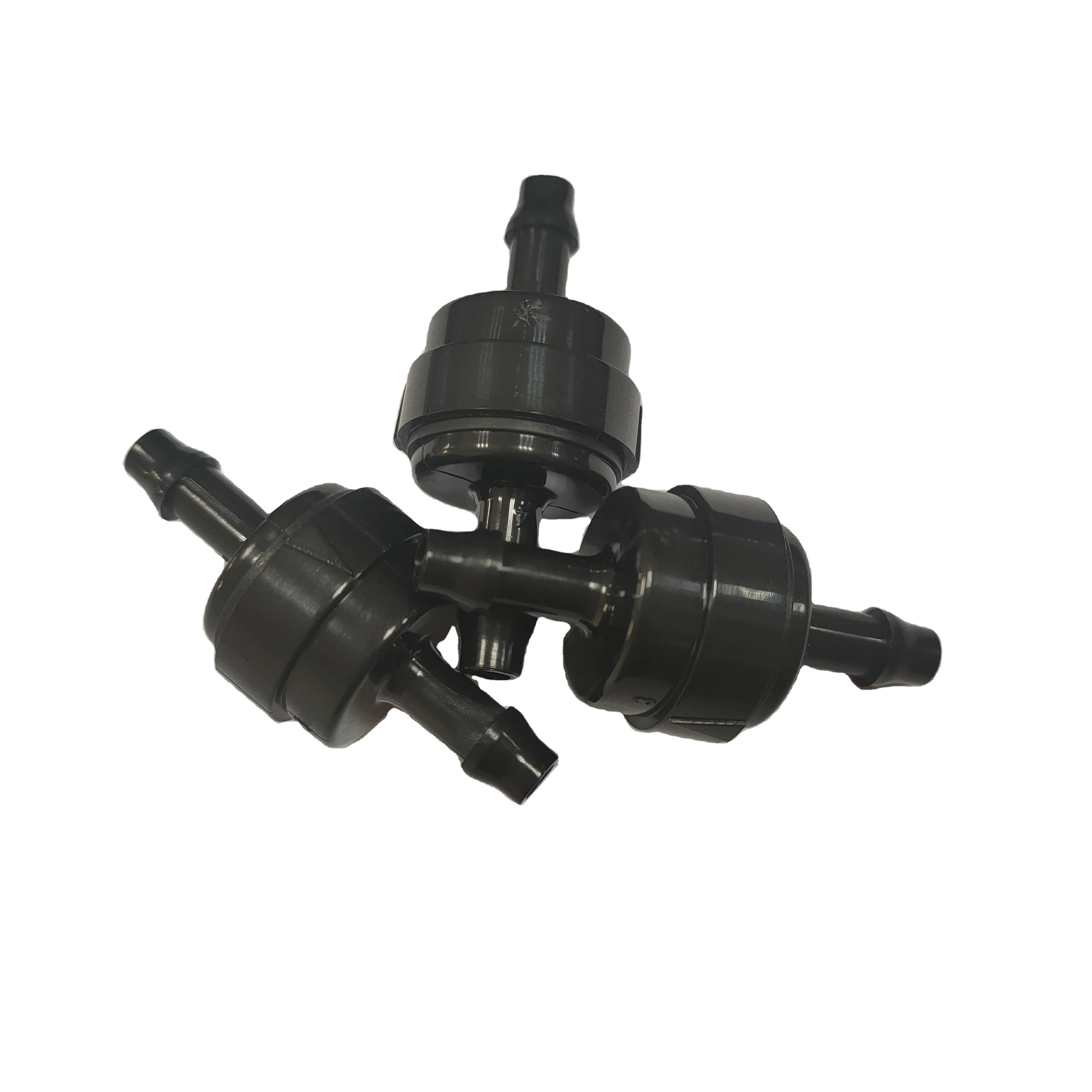 Hot Sale  3/16'  hose barb PA66 body  SUS316 spring  viton seals  plastic  Check Valve  plastic fitting