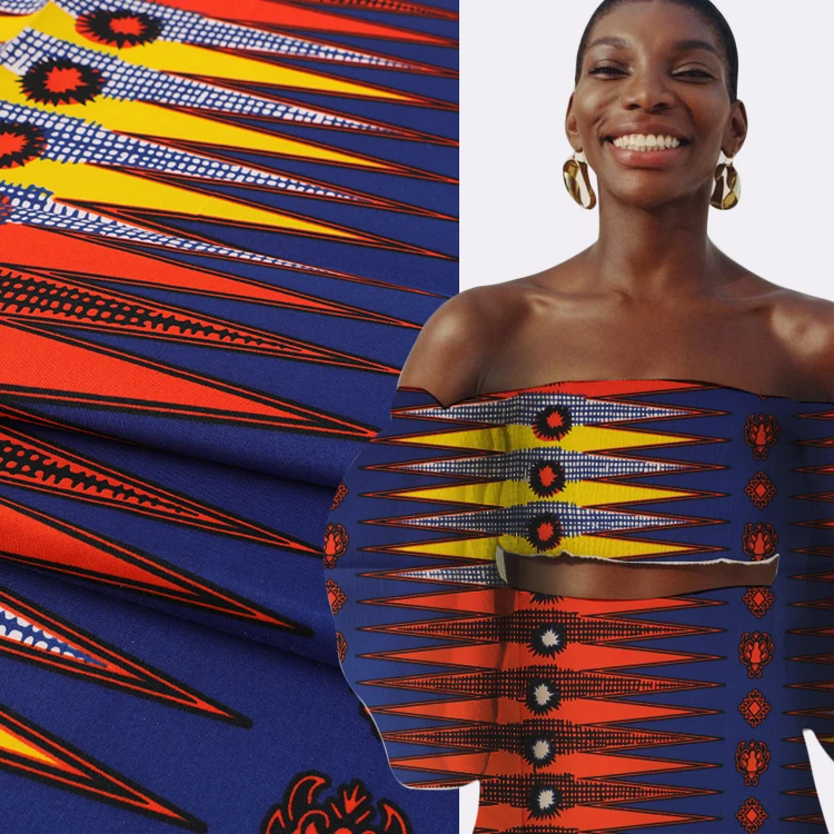 Fabulous juliu holland 40s 100% cotton African veritable wax print batik fabric Netherlands