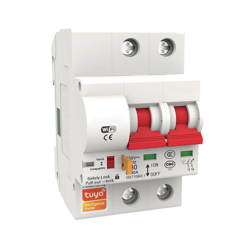 Wifi Circuit Breaker Smart Home Tuya Electrical With APP Control China Manufacturer MCB Intelligent RCBO