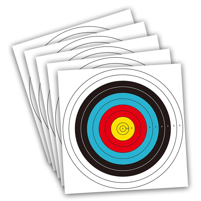 Archery Supplies 80*80cm Bow and Arrow Targets Shooting Accessories Target Paper