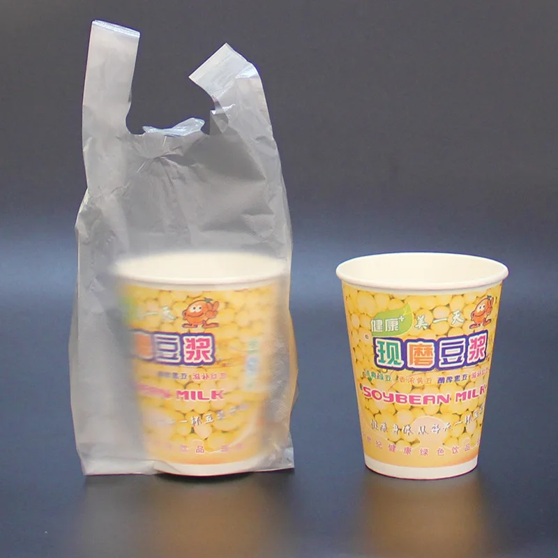 YC Disposable Plastic Hdpe/ldpe T-shirt Shopping Polythene Bag/supermarket Grocery Retail Sack