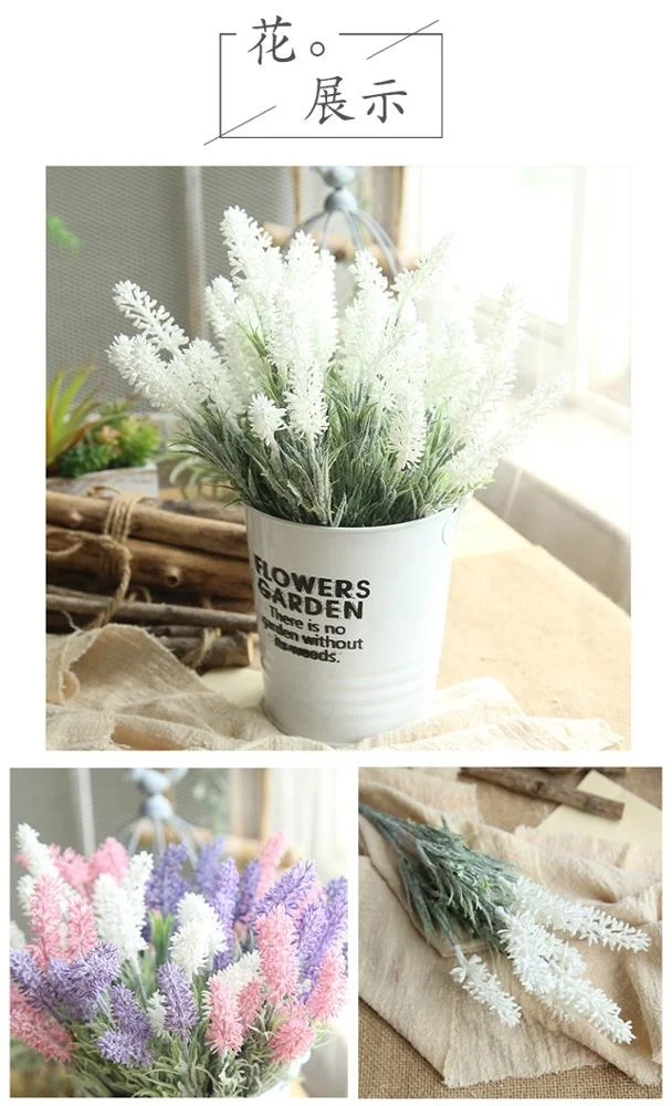 Natural plant handmade dry flower artificial lavender flowers for wedding decor