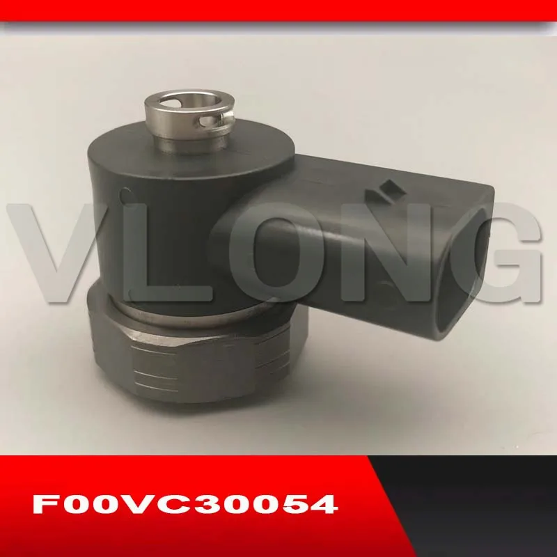Электромагнитный клапан форсунки общей топливной магистрали F00VC30054, магнитный клапан, электроклапан, инжектор, соединительная головка 0445110189 MercedesBenz