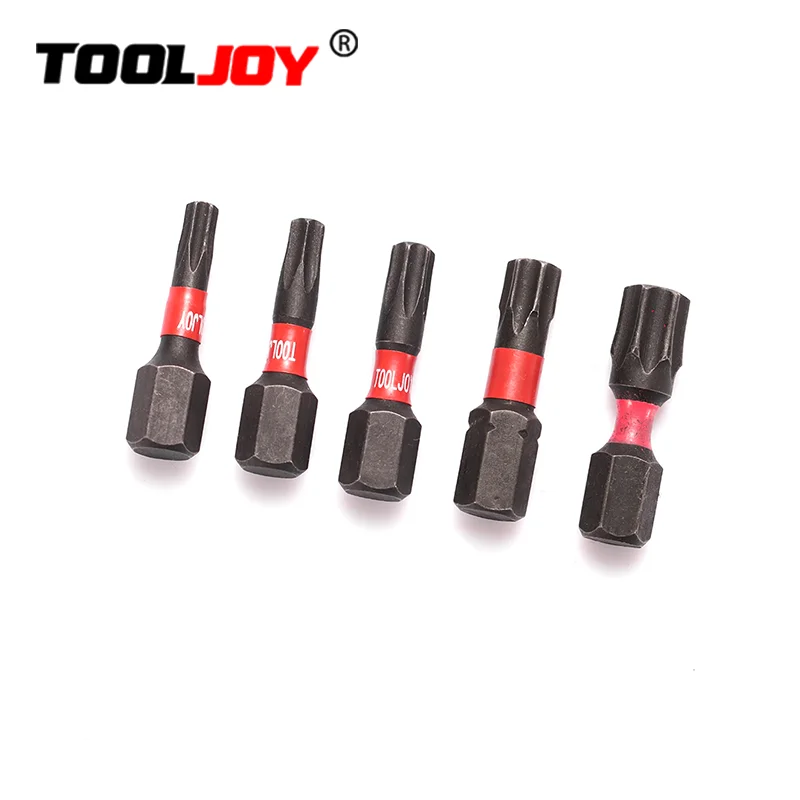 TOOLJOY New Design 25PCS Plastic Box Mini Small 25mm PH2 Pz2 S2 Impact Screwdriver Bit Kit with Screw Guide