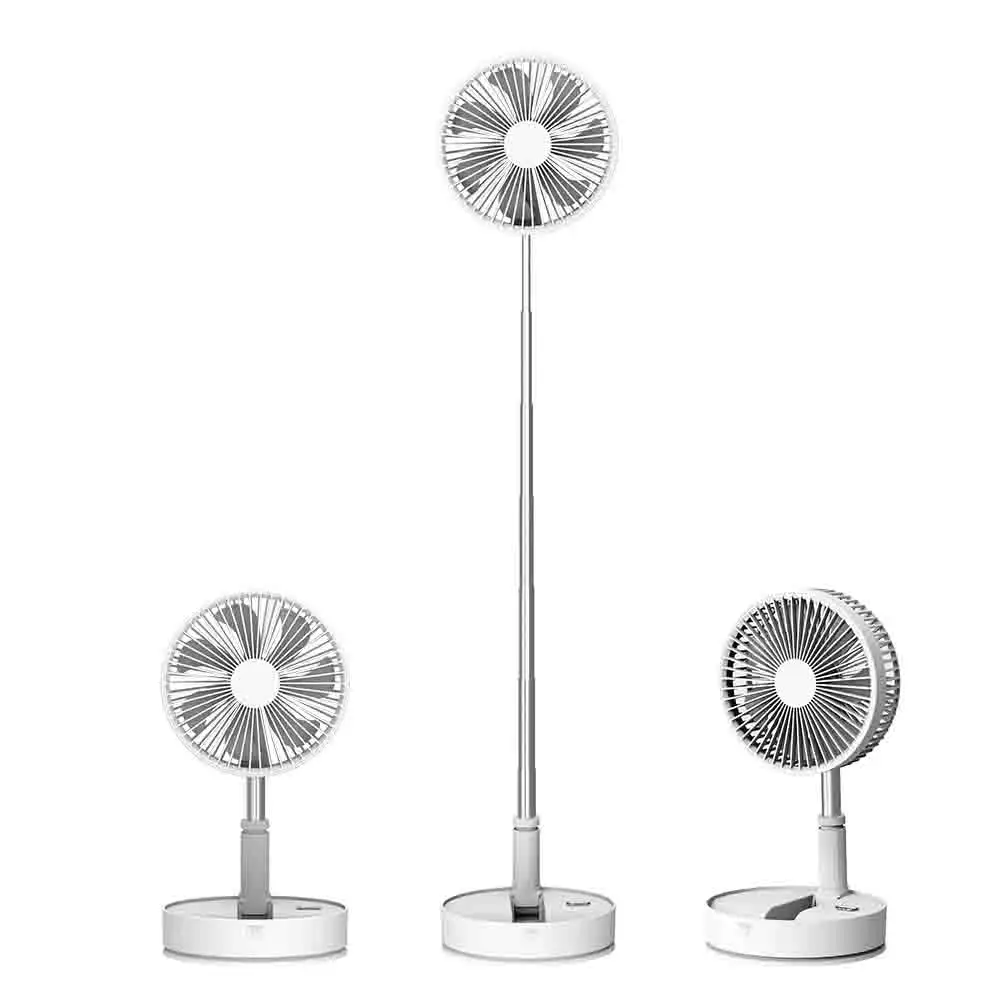 Adyss Multifunction Stand Fan 3 Speeds Portable Air Cooling Fan multifunctional Foldable Usb Charging Battery Fan large bamboo