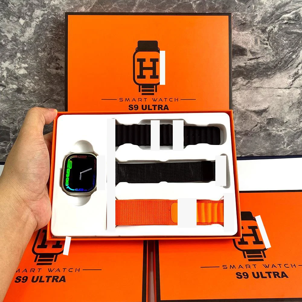 High Quality S9 Ultra Sleep Monitor Fashion Full Touch Series 8 Wireless Charging Message Reminder Smart Watches