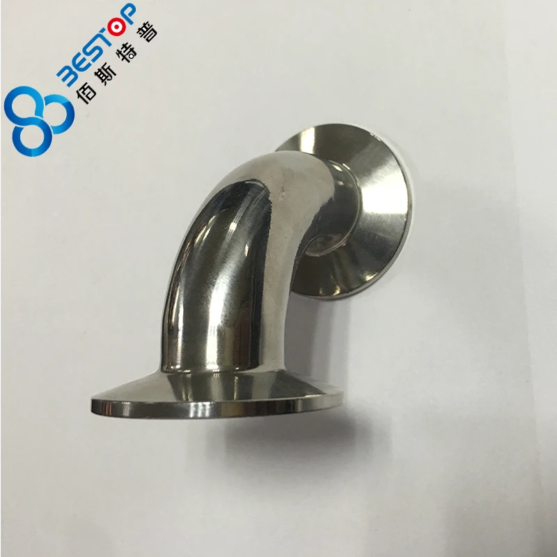 Sanitary fittings stainless steel 45 degree elbow