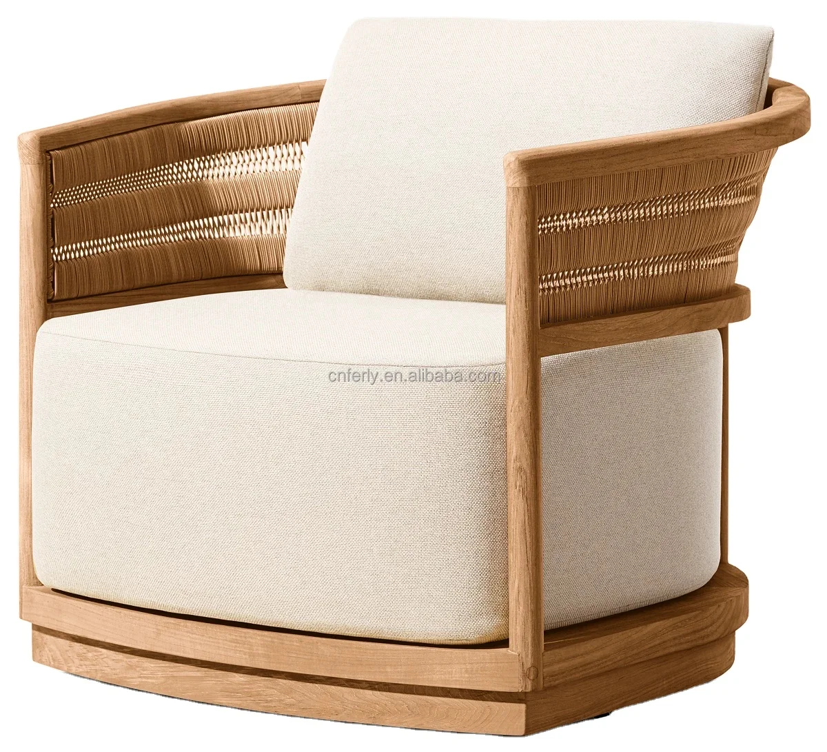 FERLY All-Weather Patio Furniture Set Luxury Garden Sofas Wicker Furniture Sofa Set Outdoor Patio Rattan Garden Chair