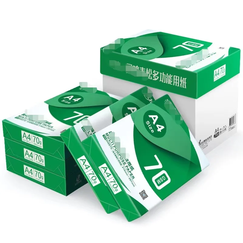 Hard copy A paper  a4 size 75 gsm 500 sheets one ream  printer paper/rame de papier a4