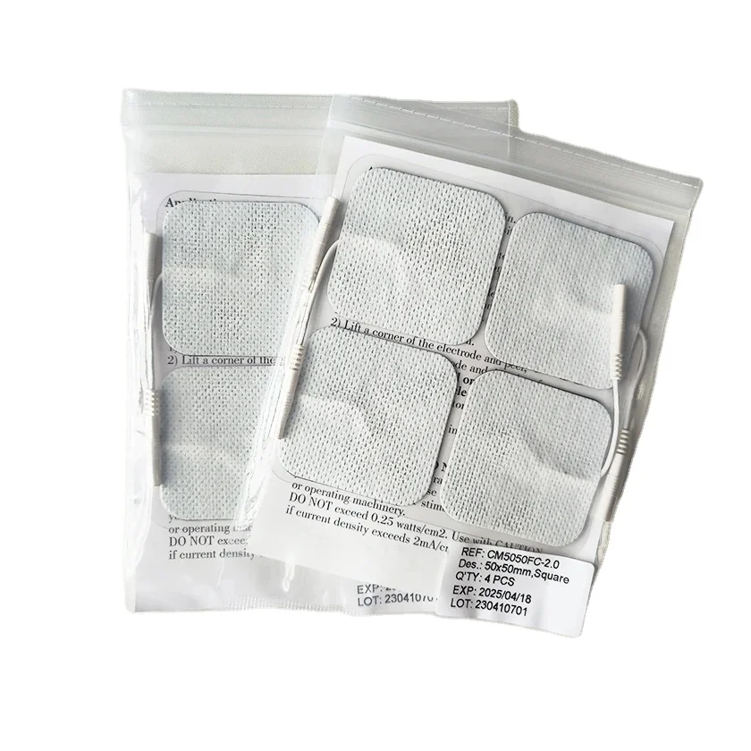 PAPPS Wholesale Reusable EMS Electrodes Adhesive Electrode TENS Electrode Pads