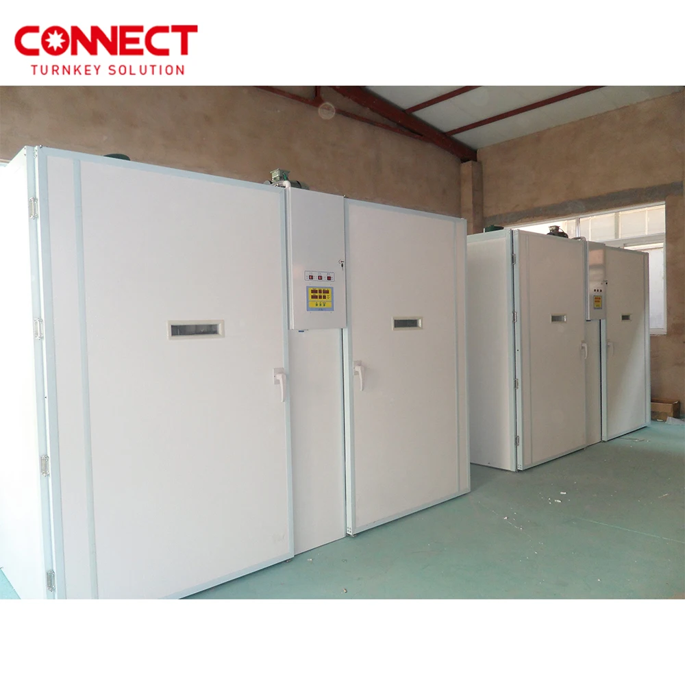 Hatching 20000 30000 50000 Eggs Automatic Electric Temperature Controller Chicken Machine Poultry Farm Egg Incubator  System