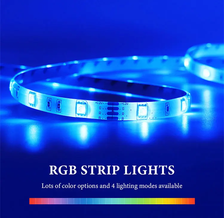 5/10/15 метров DC12V SMD5050 IR 20 клавиш пульт Дистанционного Управления Музыкальная синхронизация RGB Светодиодная лента