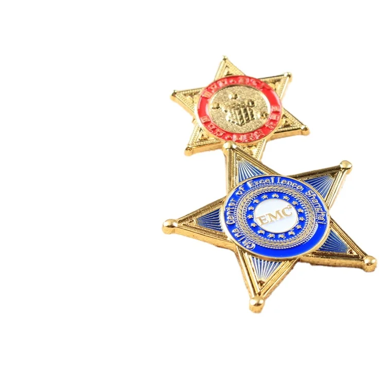 customized design logo brooch pin