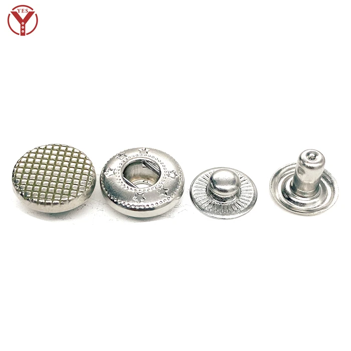 Кнопка-застежка из сплава 12 мм с нижними частями 486 #