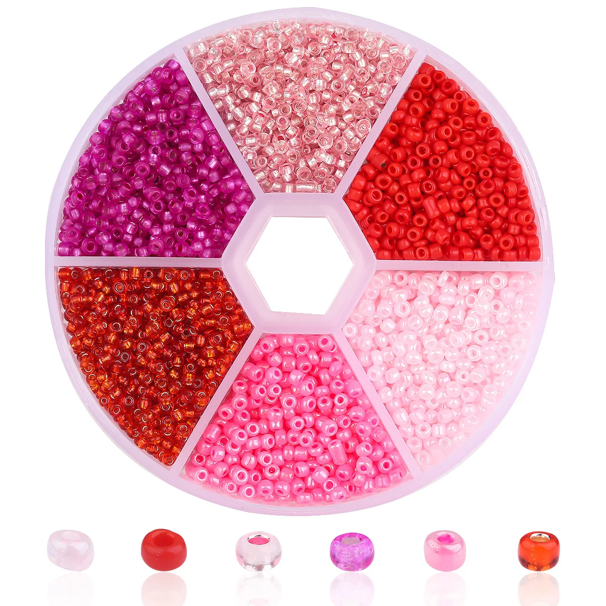 Wholesale Rainbow Multi Colors Glass 2mm 3mm Seeds Beads Box Knit Set For DIY Necklaces Bracelets Jewelry Making
