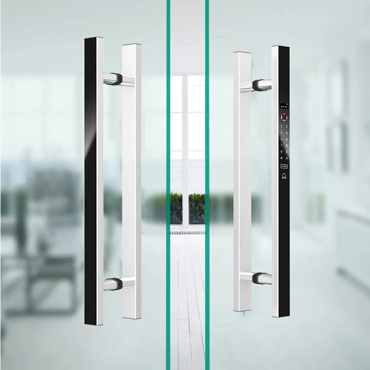 Electronic Card Fingerprint Smart Lock Electric Digital Handle