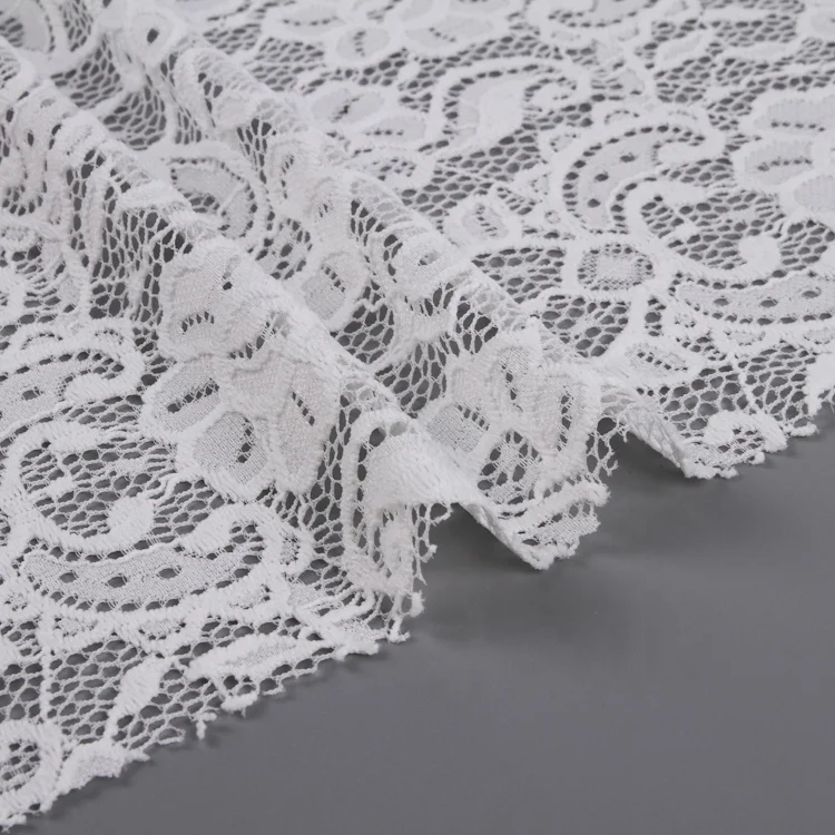 new design textile soft nylon french lace fabric for bridal dress