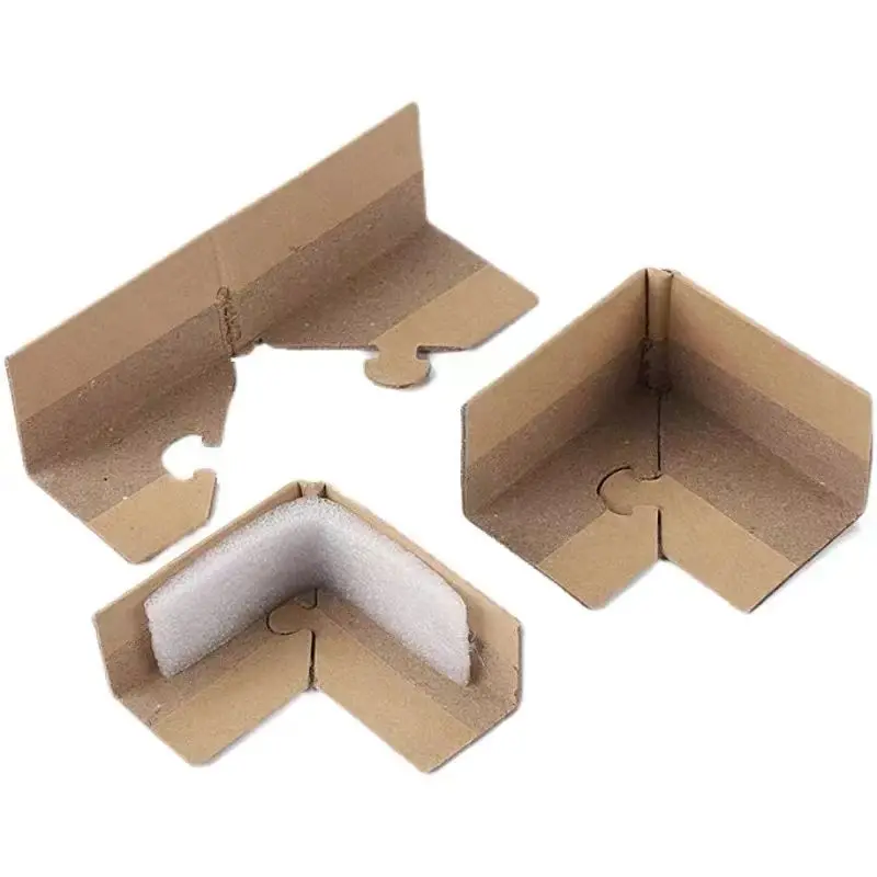 Factory Price Custom Design 90 Degree Eco-friendly carton puzzled cut corner protector cardboard edge protector