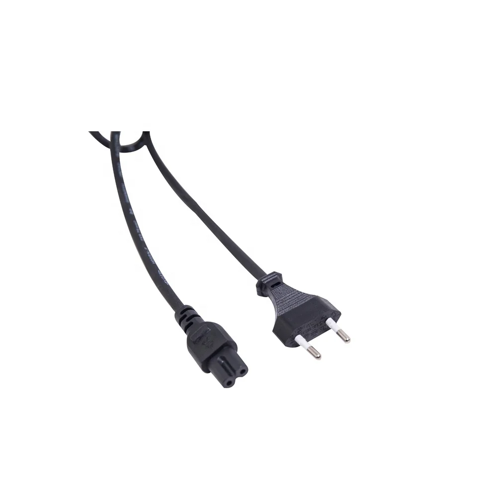 2020 POWER CORDS  2 PIN PLUG POWER CORD With 2 WIRES EU VDE APPROVED