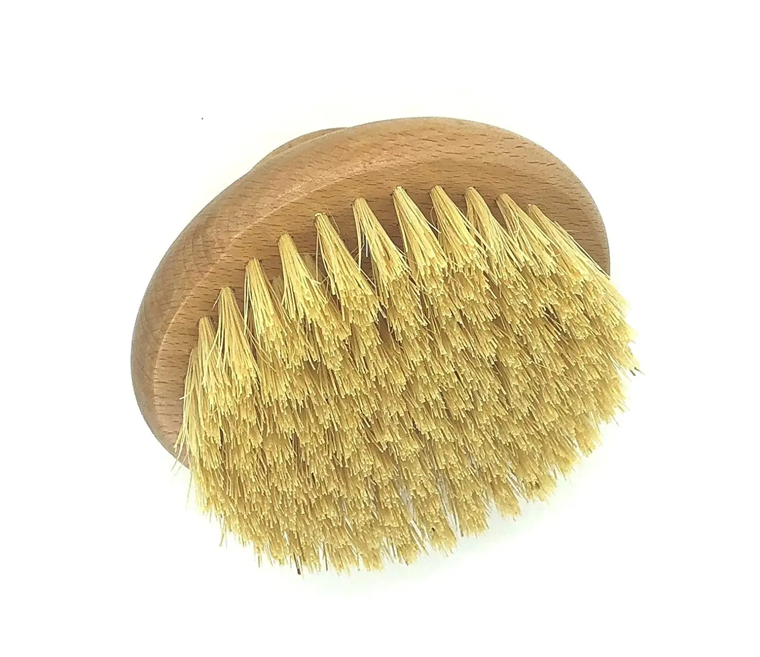 Round Wooden Body sisal Brush Shower Brush Loofah Bath Sponge 100% Natural