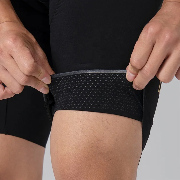 2024 New arrival high performance bean paste colored cycling shorts men and women with cushion cycling shorts
