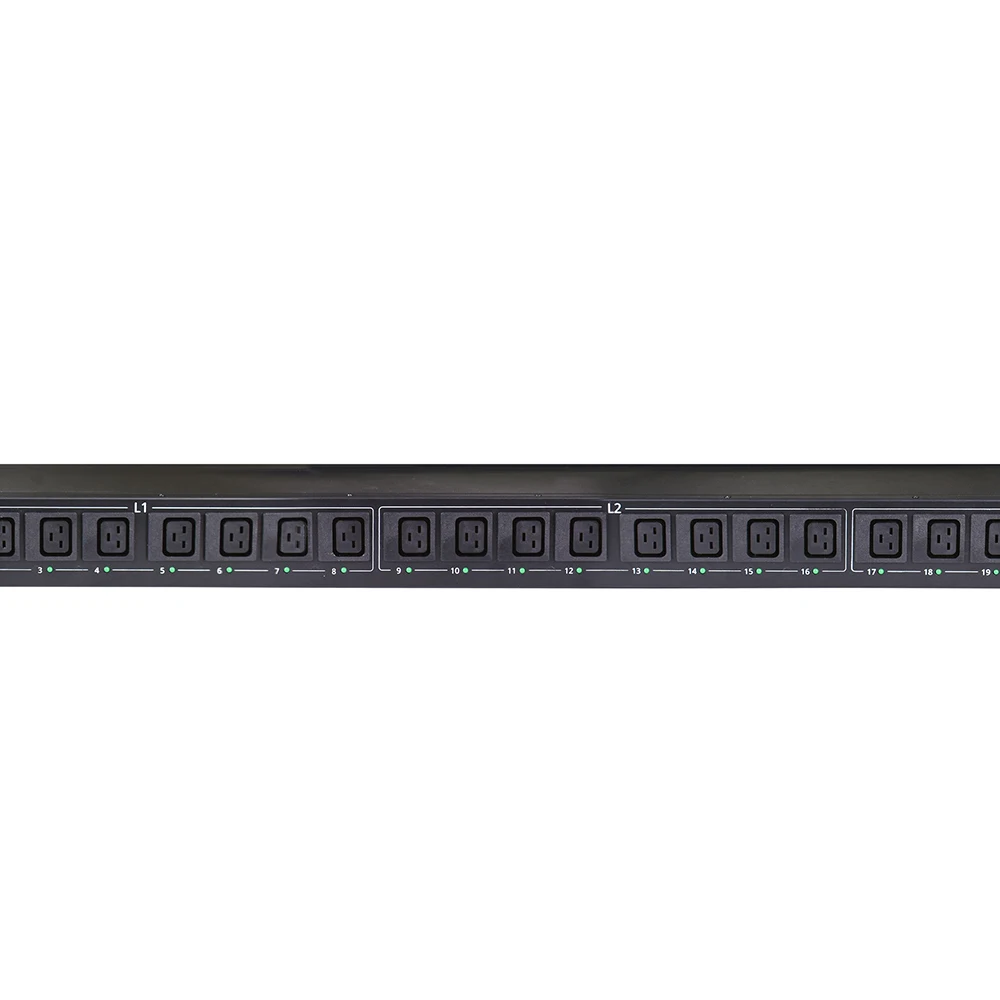 24 способа IEC C13 C19 80A 100A 125A сверхмощный 90KW Smart PDU для