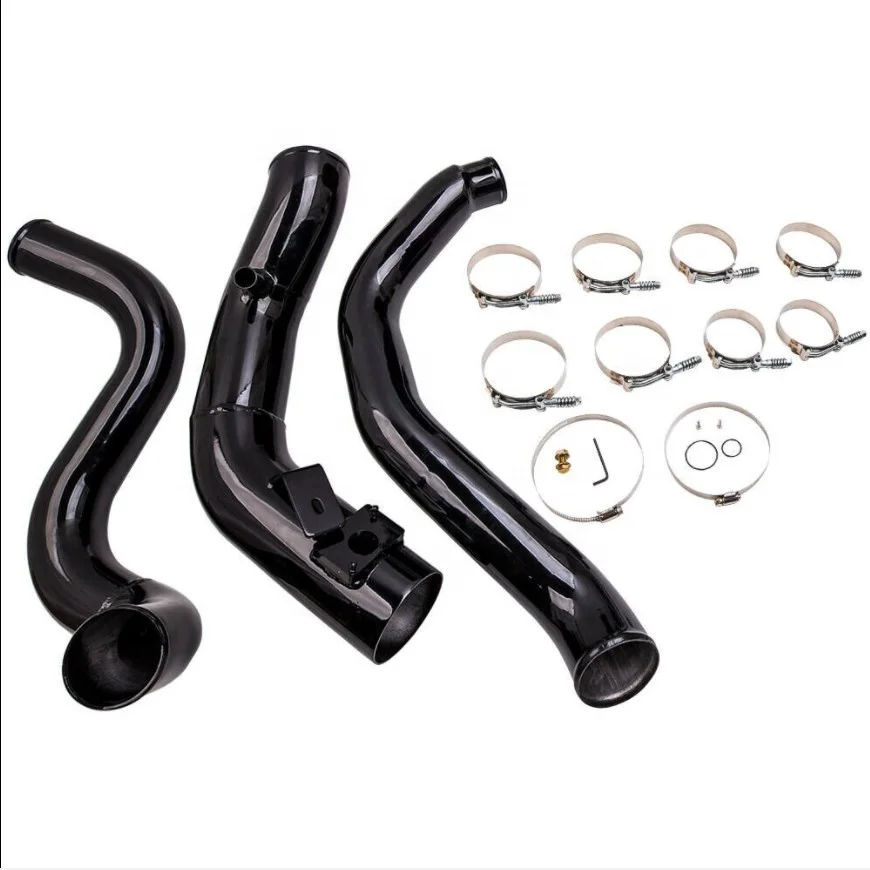 Turbo Intercooler Pipe Cold Air Intake Kit For Ford F250 F350 F450 F550 6.0L V8 2003-2007 Powerstroke Diesel