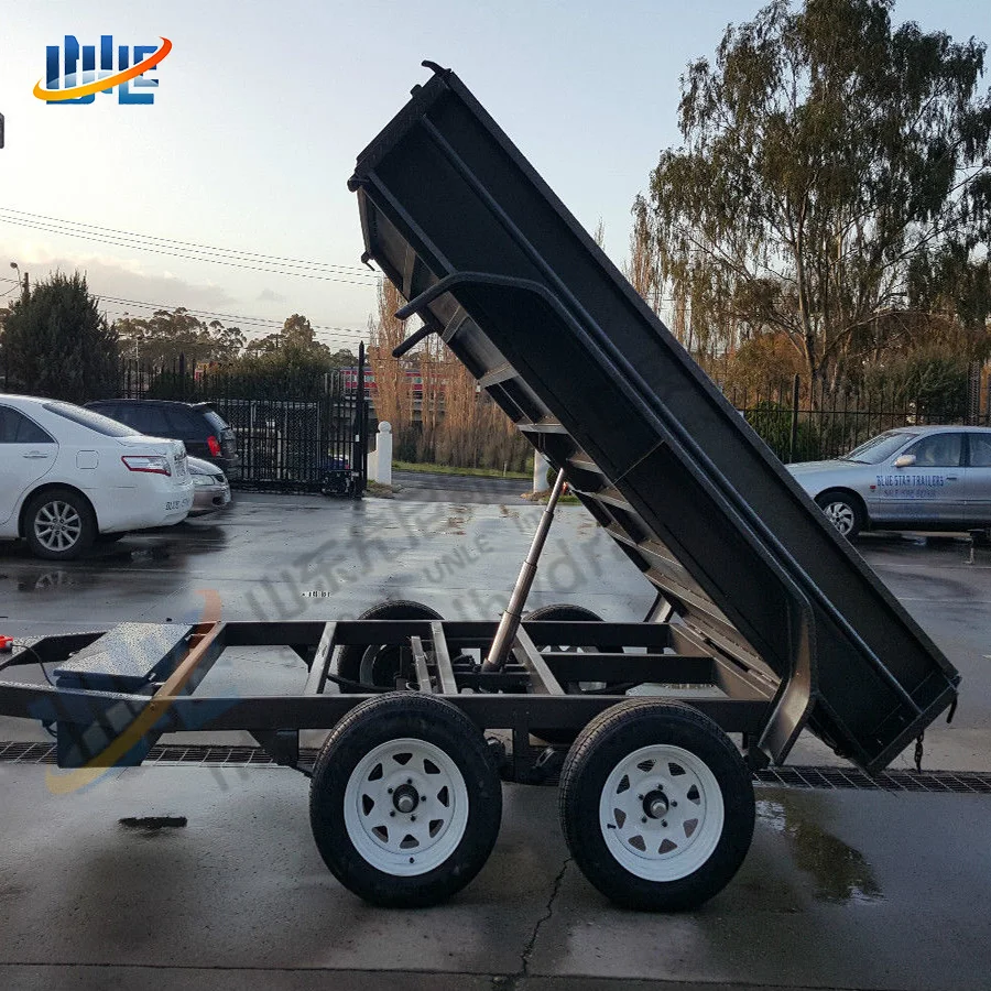 Max load 20Ton mid mount under body hydraulic telescopic cylinder for tipping trailer