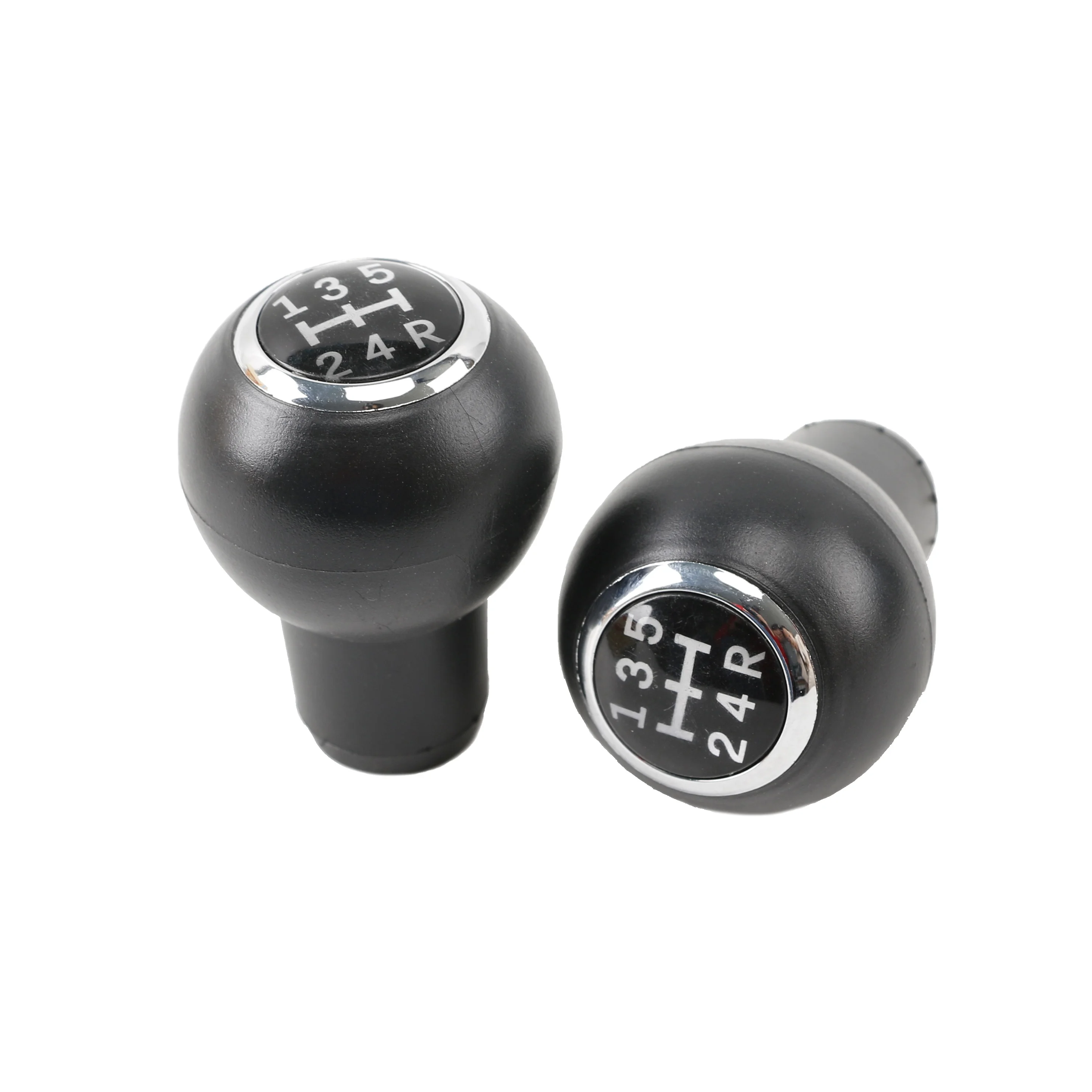 Factory manufacture plastic 5 speed black car gear shift level knob for KIA Sportage