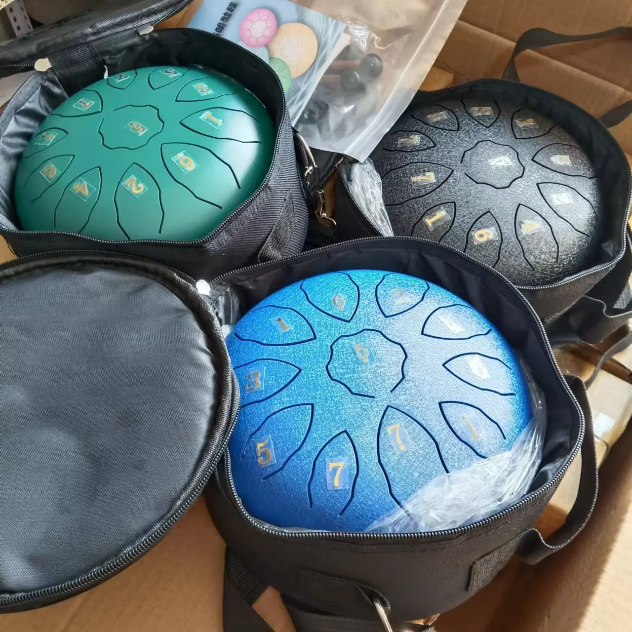 Stainless Steel Drum 8 Inches 11 Notes Tongue Drum