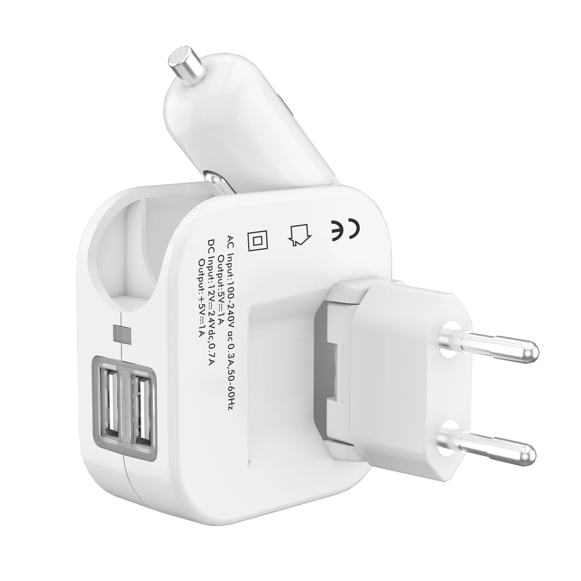 2019 автомобиля и аксессуары для мобильных телефонов SL-608 USB гаджеты устройство для автомобиля с двумя портами usb зарядными устройствами и настенное зарядное устройство