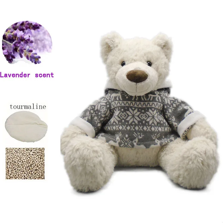 Warm pals microwavable lavender scented plush toy stuffed animal -Sweet bear 25cm