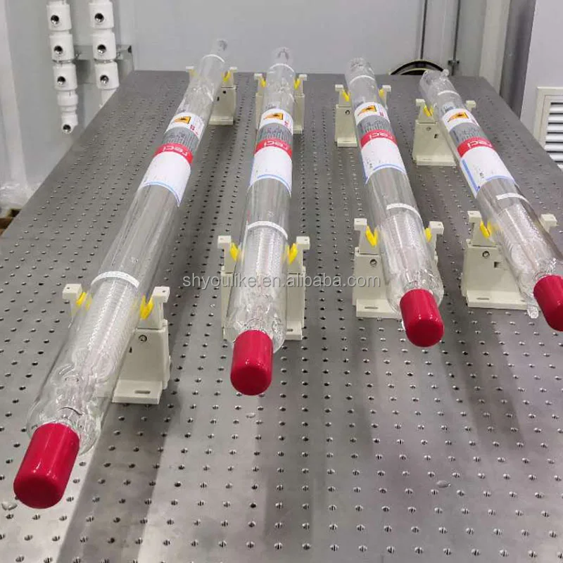 Original Reci tube 90W Co2 Laser Tube W2 Length 1250mm Diameter 80mm For Sale