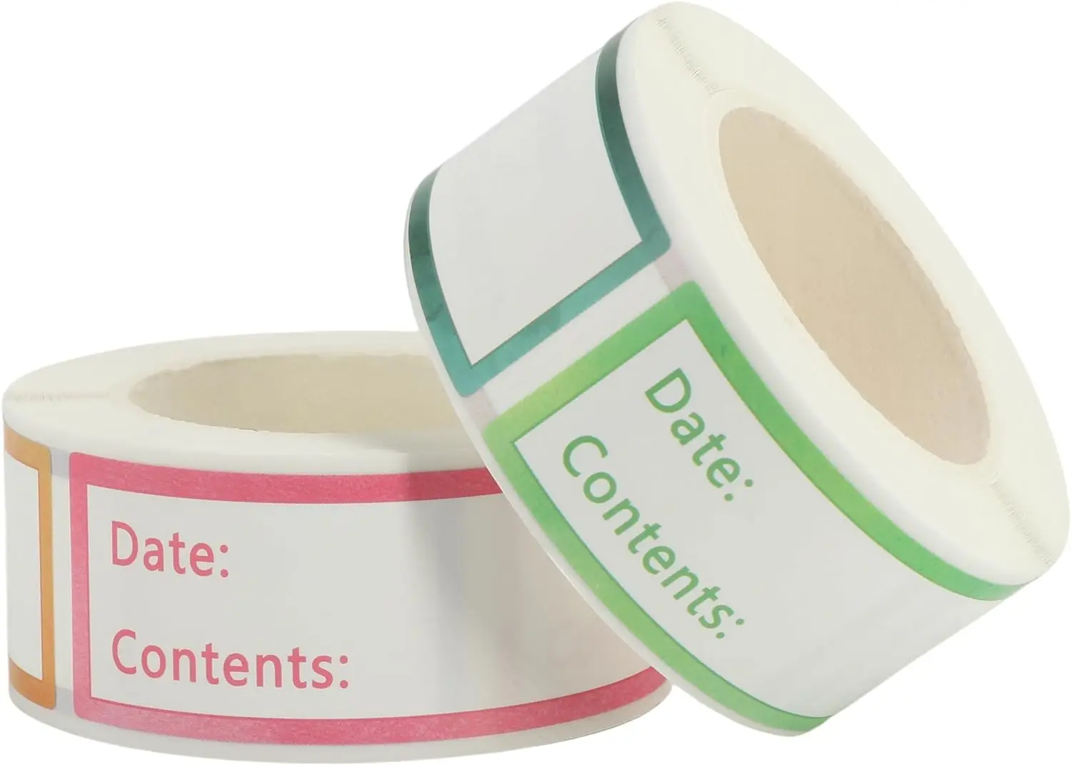Custom Factory Food Storage Labels Dissolves Adhesive Removable Food Labels Food Storage Freezer Sticker