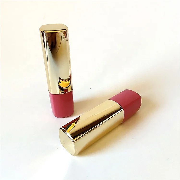 
Metallization Luxury Gold Lipstick Tube Container Square Manufacturer In India 