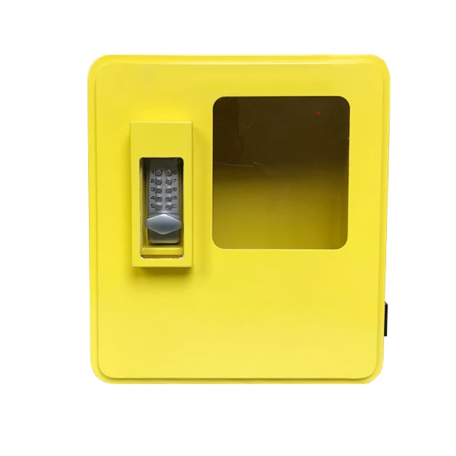IP54 Водонепроницаемый круглый Угловой желтый наружный шкаф для настенного монтажа