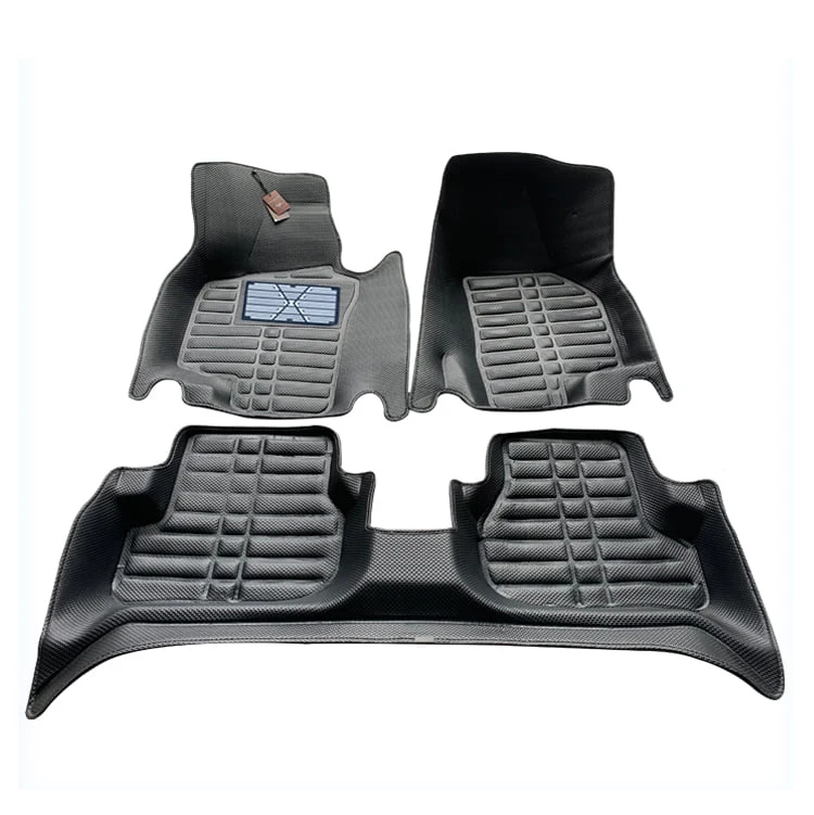 Best Price 5d Car Mat Colorful Hot Pressed Eva Pvc Leather Tpe Carpet For Perfect Interior Car Mat