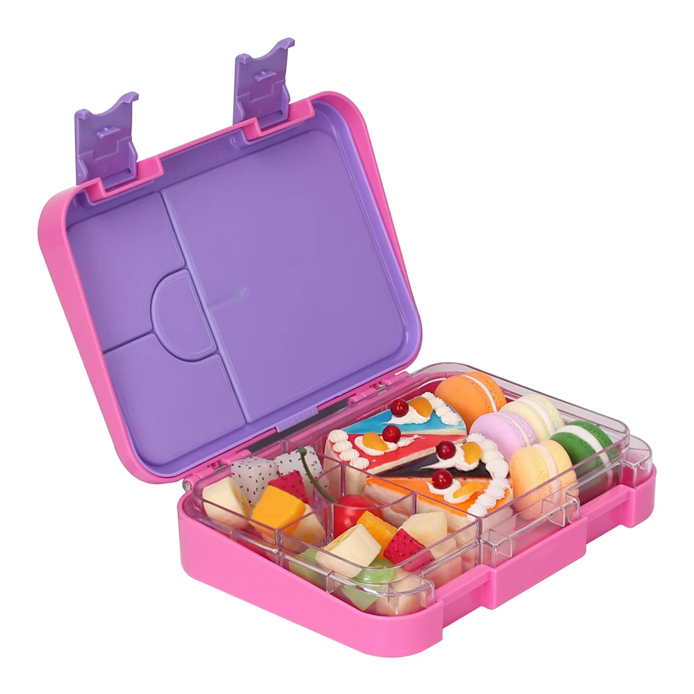 Microwave Lunch Box Dinnerware Food Storage Container Children Kids School Office Portable Bento Box