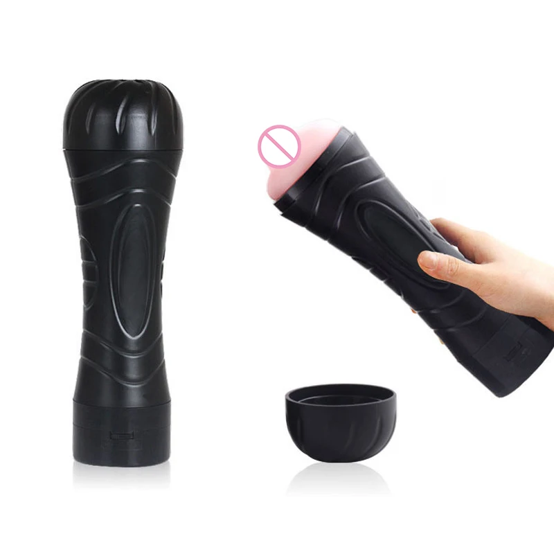 
 Factory Wholesale Sex Toys for Men Masturbating Vibrating Artificial Pussy Vagina soft silicon Flashlight Masturbation Cup  