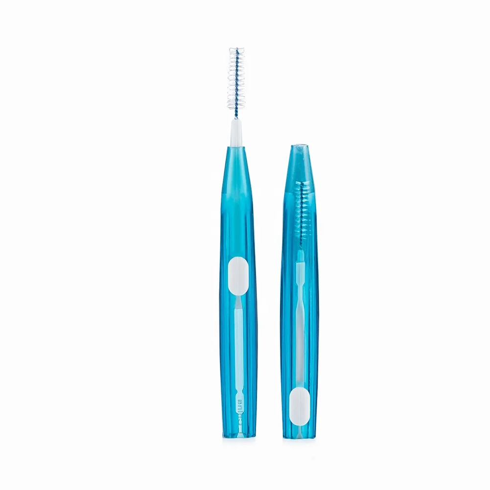 10pcs personalized Adjustable interdental brush oral cleaning replaceable interdental brush Orthodontics dental brush