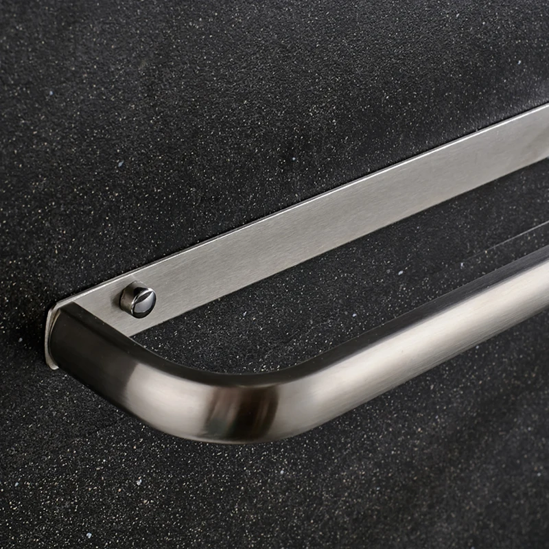 304 Stainless Steel Single Towel Bar Towel Holder Towel Rail Shiny/Brushed Polishing